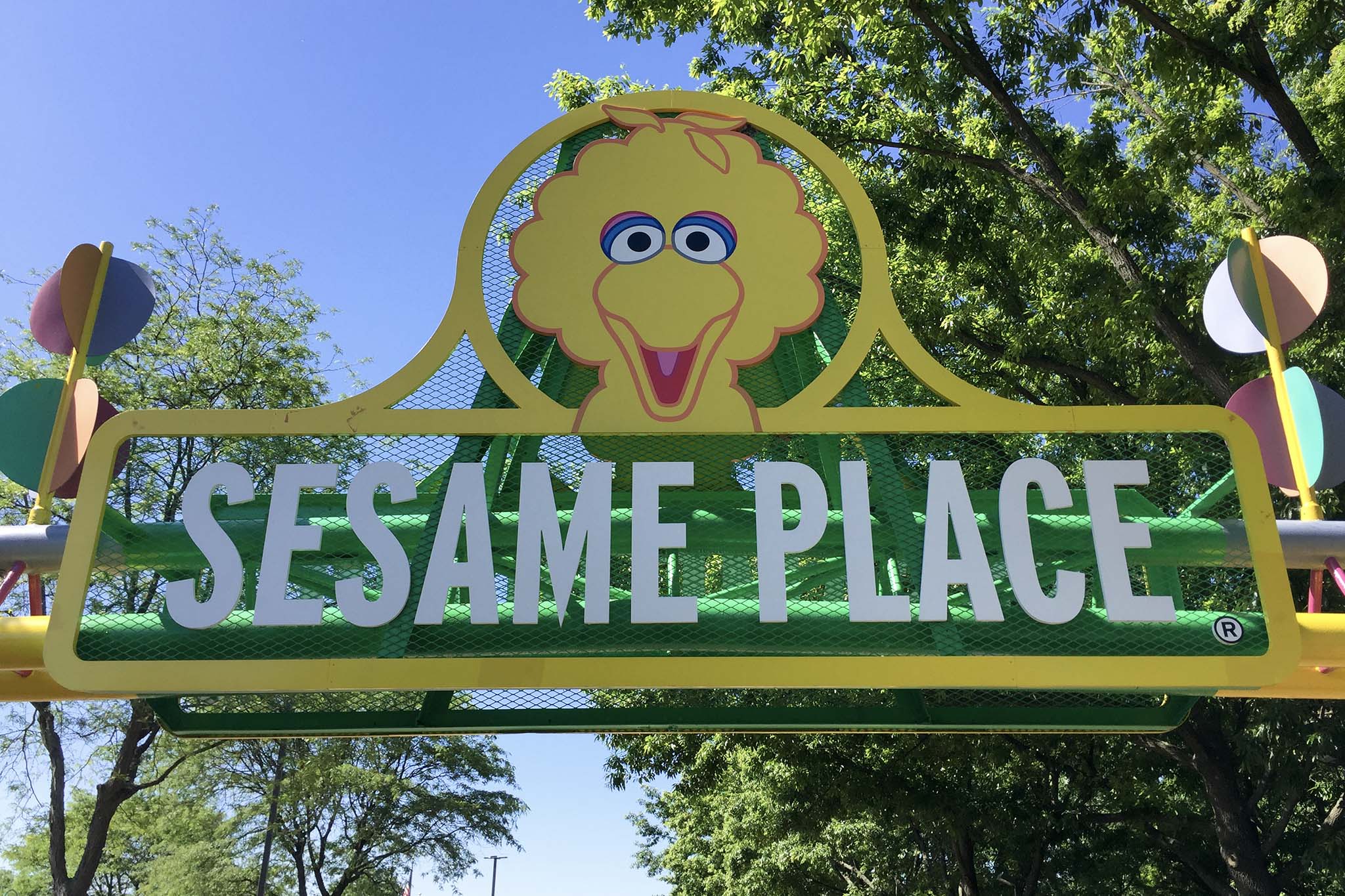 Sesame Place Sign